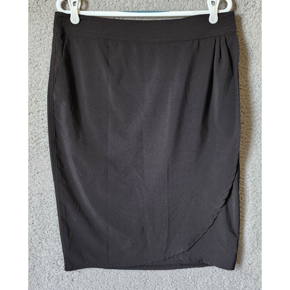 Ripskirt‎ Length 3 Beach Swim Cover Up Wrap Skirt Tropical Solid Black Size L